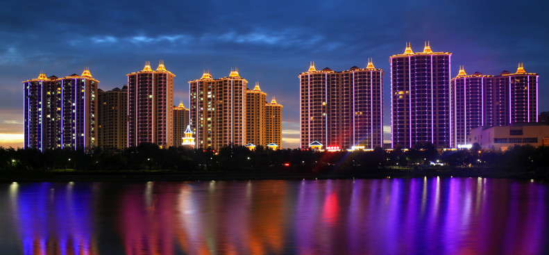 辛集夜景
