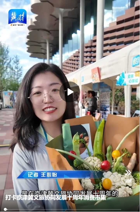 打卡京津冀文旅协同发展十周年消费市集