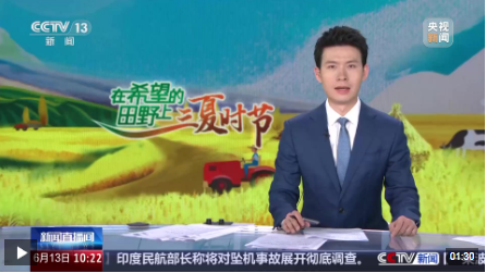 在希望的田野上·三夏时节 河北邯郸 北斗导航智能播种 筑牢粮食丰产根基